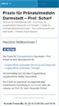 Mobile Screenshot of praenatalmedizin-darmstadt.de